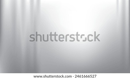Abstract white and gray gradient  background. Vector illustration.