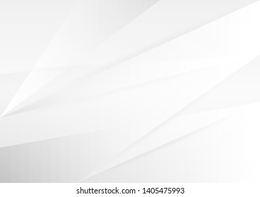 Abstract white and gray gradient background.geometric modern design.vector Illustration.