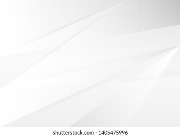 Abstract white and gray gradient background.geometric modern design.vector Illustration.