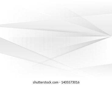 Abstract white and gray gradient background.geometric modern design.vector Illustration.