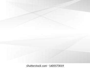 Abstract white and gray gradient background.geometric modern design.vector Illustration.