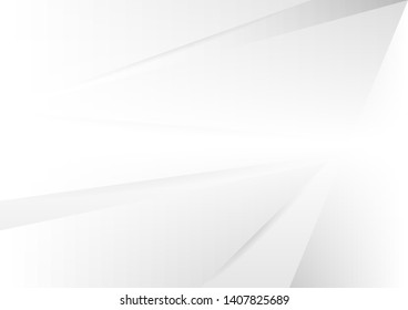Abstract white and gray gradient background.geometric modern design.vector Illustration.
