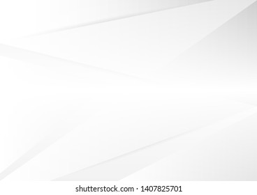 Abstract white and gray gradient background.geometric modern design.vector Illustration.