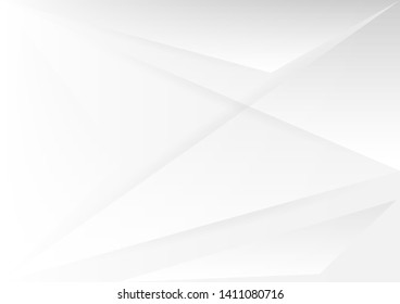 Abstract white and gray gradient background.geometric modern design.vector Illustration.