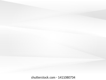 Abstract white and gray gradient background.geometric modern design.vector Illustration.