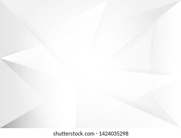 Abstract white and gray gradient background.geometric modern design.vector Illustration.