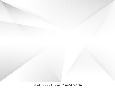 Abstract white and gray gradient background.geometric modern design.vector Illustration.