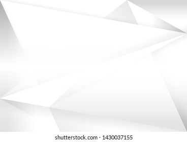 Abstract white and gray gradient background.geometric modern design.vector Illustration.