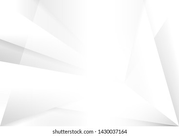Abstract white and gray gradient background.geometric modern design.vector Illustration.