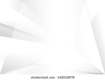 Abstract white and gray gradient background.geometric modern design.vector Illustration.