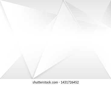 Abstract white and gray gradient background.geometric modern design.vector Illustration.