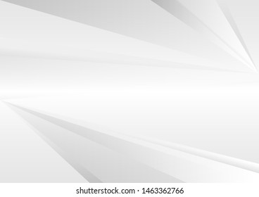 Abstract white and gray gradient background.geometric modern design.vector Illustration.