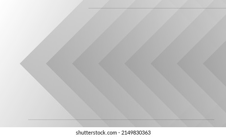 Resumen de fondo de gradiente blanco y gris.diseño geométrico moderno con espacio de copia, vector Ilustración.