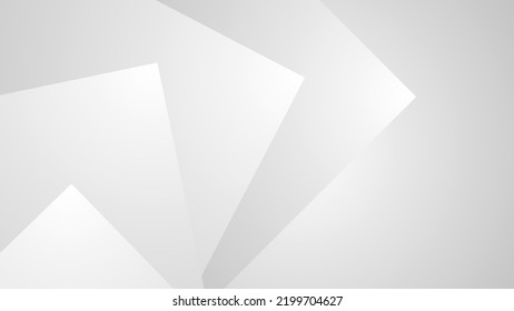 Abstract white and gray gradient background.geometric modern design with copy space, vector Illustration.
