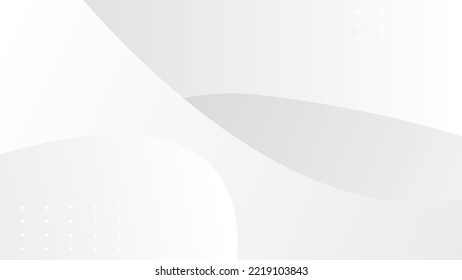 Abstract white and gray gradient background.geometric modern design with copy space, vector Illustration.