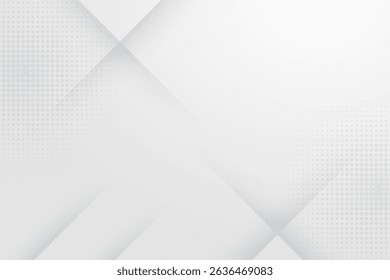 Abstract white and gray gradient background.geometric modern design.vector Illustration.