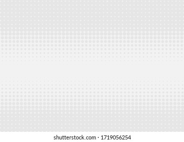 Abstract white and gray gradient background.Halftone dots design background.vector Illustration.