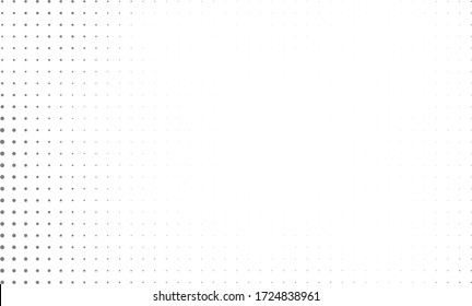 Abstract white and gray gradient background.Halftone dots design background.vector Illustration.