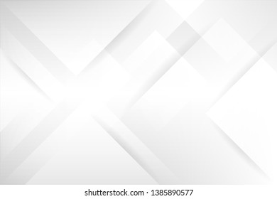 Abstract white and gray gradient color modern background design vector Illustration.geometrical design.