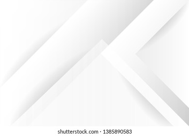 Abstract white and gray gradient color modern background design vector Illustration.geometrical design.