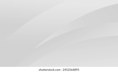 Abstract white and gray gradient color background. It is suitable for posters, flyers, websites, covers, banners, advertising