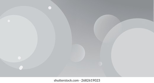 Fondo de color degradado blanco y gris Abstractas. Composición de Formas dinámicas. Vector Eps10