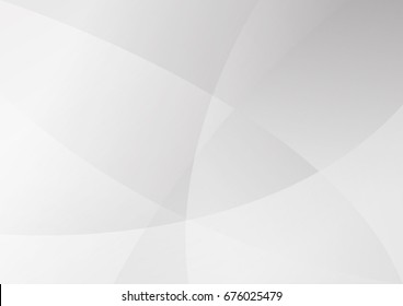 Abstract white and gray gradient color technology modern background design vector Illustration
