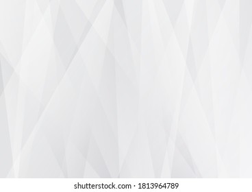 abstract white and gray gradient geometrical background. modern style. vector illustration.