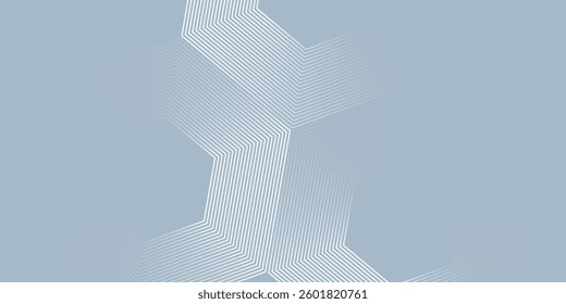 Abstract white and gray hexagon background. smooth abstract background, blurred pattern. Light pale vector background simple