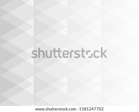 Abstract white and gray hexagonal design of decoration background. Use for ad, poster, artwork, template design. illustration vector