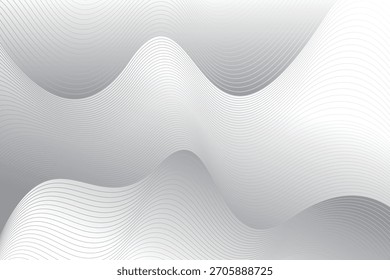 Abstractas fondo de gradiente de color blanco, gris claro y oscuro. Moderna Plantilla de diseño de fondo minimalista