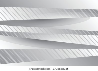 Abstractas fondo de gradiente de color blanco, gris claro y oscuro. Moderna Plantilla de diseño de fondo minimalista