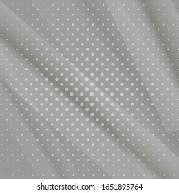abstract white and gray light gradient lines background. texture halftone dots design background. vector Illustration