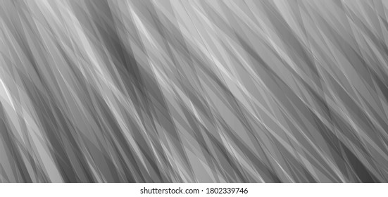 Resumen de líneas blancas y grises diagonal de fondo futurista y textura. Ilustración del vector