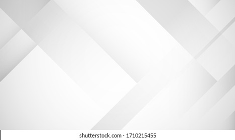 Abstract white and gray lines technology modern geometric shape subtle pattern background vector.