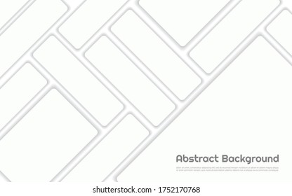 Abstract white and gray modern background. vector eps10
