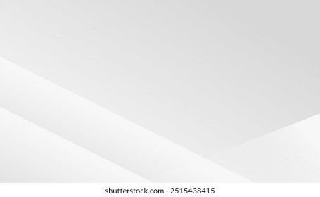 Abstrakter weißer und grauer moderner Hintergrund. Vektordesign-Konzept. Dekoratives Weblayout oder Poster, Banner
