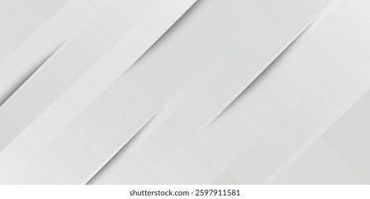 Abstract white and gray modern background. smooth abstract background, blurred pattern. Light pale vector background. Abstract pale geometric pattern eps 10