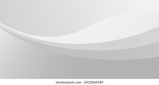 Resumen del fondo vectorial moderno blanco y gris. patrón blanco de textura