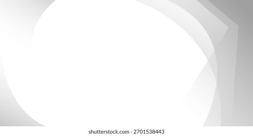 Abstract white and gray overlap shape modern background. texture white pattern. vector illustration
