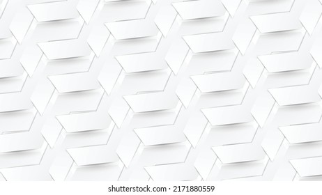 Abstract White and gray paper on white modern futuristic background,Business Concept, vector illustration