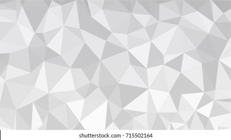 Abstract white gray Polygon for background