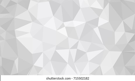 Abstract white gray Polygon for background