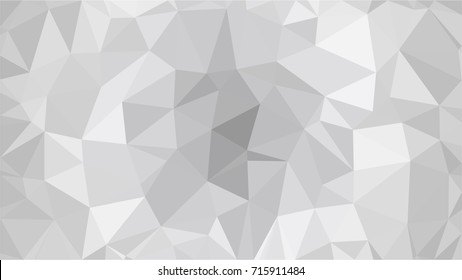 Abstract white gray Polygon for background