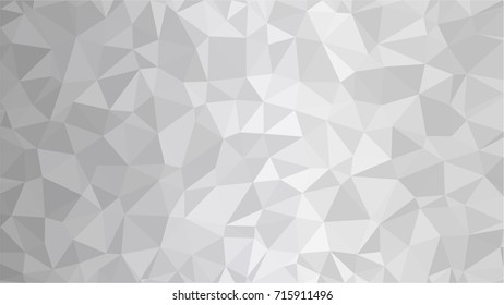 Abstract white gray Polygon for background