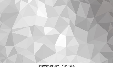 Abstract white gray Polygon for background, Triangle image, for design.