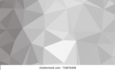 Abstract white gray Polygon for background, Triangle image, for design.