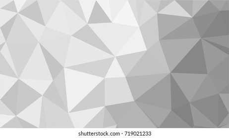 Abstract white gray Polygon for background, Triangle image, for design.