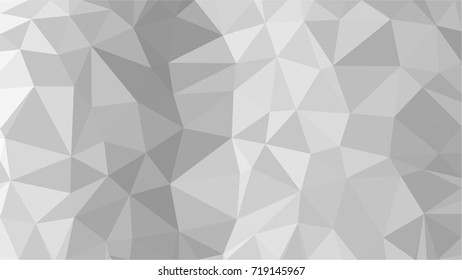 Abstract white gray Polygon for background, Triangle image, for design.