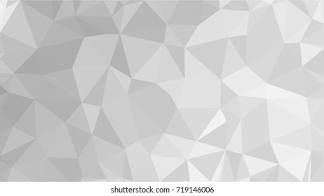 Abstract white gray Polygon for background, Triangle image, for design.